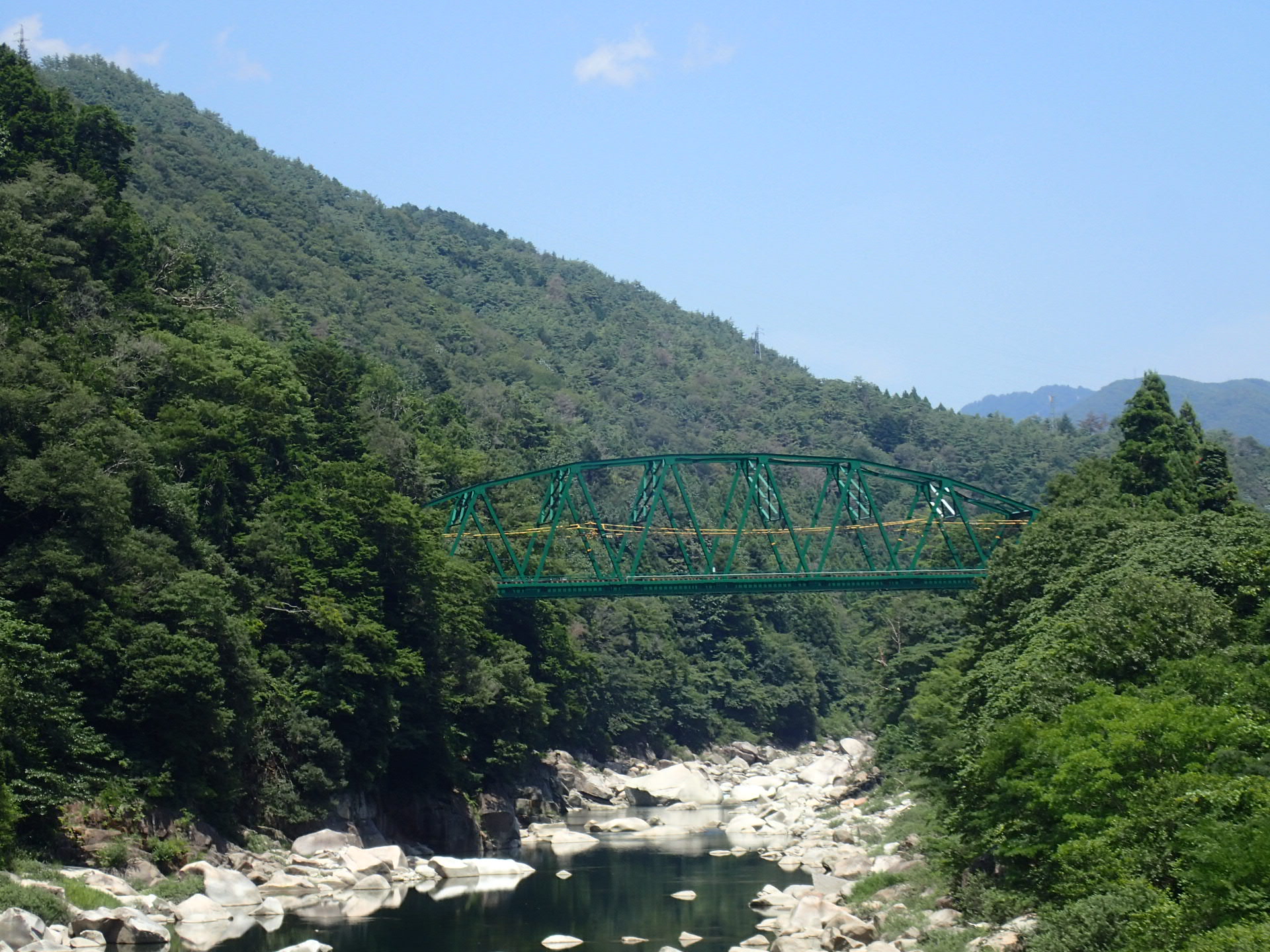 南木曽・田立間第5木曽川橋りょうペイント塗替工事