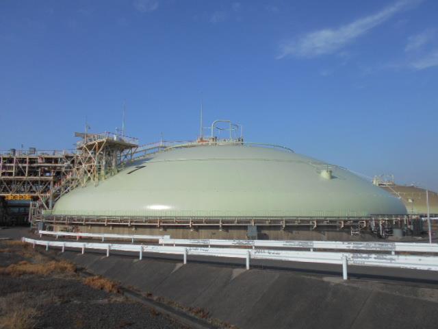 富津火力発電所7-8号LNG貯槽防錡工事